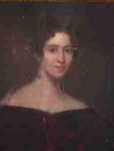 Painting of Margaret Carr Bartley c. 1830, around the time of her marriage to Major Sir John Lysaght Pennefather