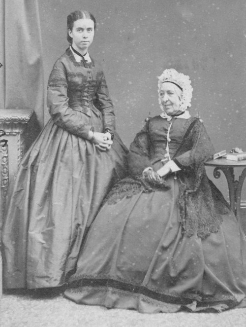 Florence Gray with her grandmother, Lady Pennefather (Margaret Carr Bartley)