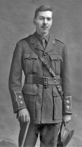 Lieutenant Gerald Hamilton Peters, spring 1916