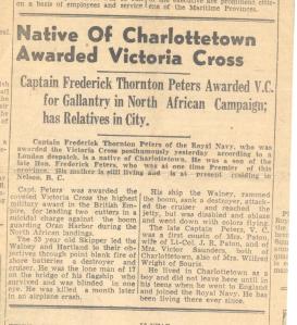 Charlottetown newspaper May 20 1943