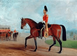 arthur bentick commanding dragoon guards