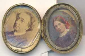 edgar's locket of john a macd and wife