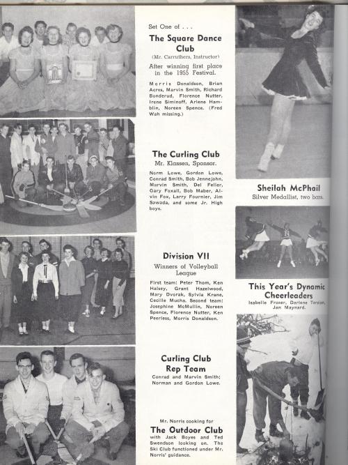 sheilah mcphail in 1956 yearbook skating 001