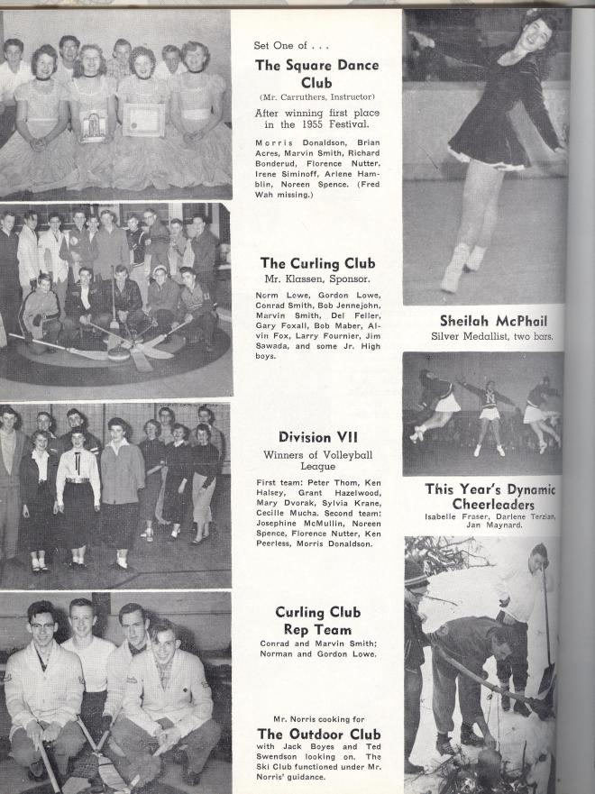 sheilah mcphail in 1956 yearbook skating 001