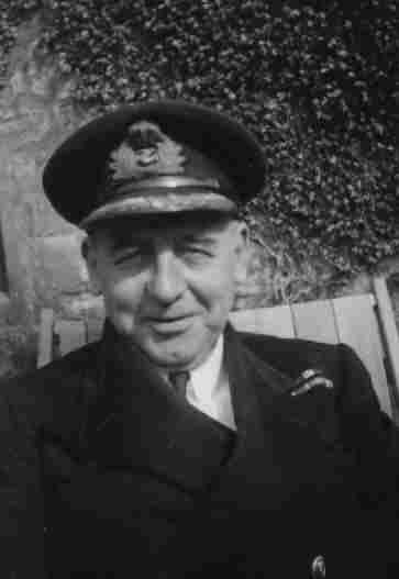 fritz sitting with navy cap