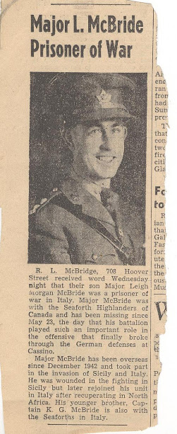 pow article in local Nelson newspaper